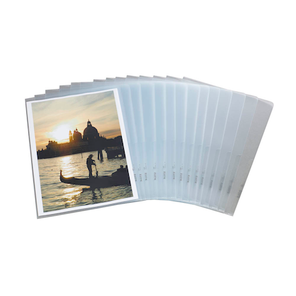 Artikelbild 3 für 100 LEITZ Sichthüllen 4060 DIN A4 transparent genarbt 0,17 mm, Artikelnummer 154161