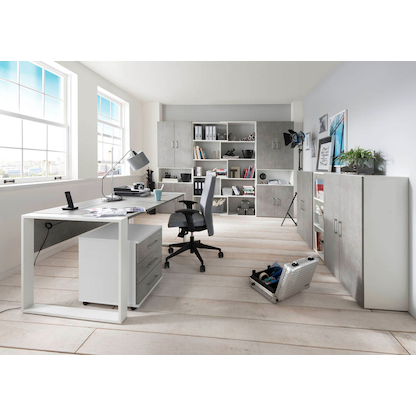 Artikelbild 6 für röhr direct.office Rollcontainer beton 3 Auszüge 42,5 x 50,0 x 55,0 cm, Artikelnummer 460853