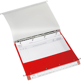 Artikelbild 1 für BOI Patienten-Dokumentations-Hängemappe 2-Ringe Click 2 Stationär rot Boden: 2,5 cm, Artikelnummer 666822