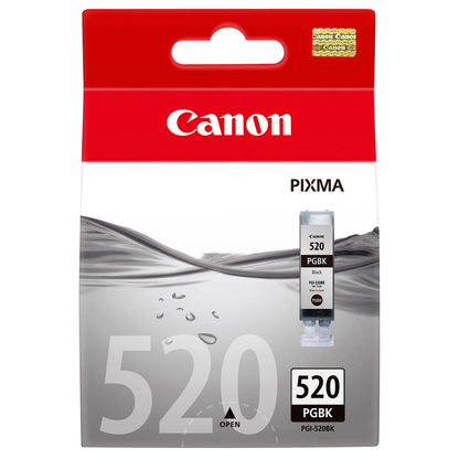 Artikelbild 2 für Canon PGI-520 BK schwarz Druckerpatrone, Artikelnummer 255026