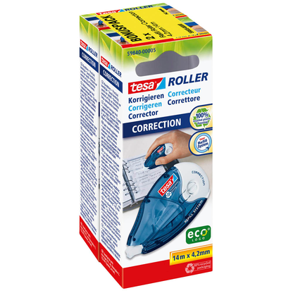 Artikelbild 2 für 2 tesa Korrekturroller 4,2 mm, Artikelnummer 518746