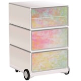 Artikelbild 1 für PAPERFLOW easyBox Colour Rollcontainer weiß, bunt 4 Auszüge 39,0 x 43,6 x 64,2 cm, Artikelnummer 215586