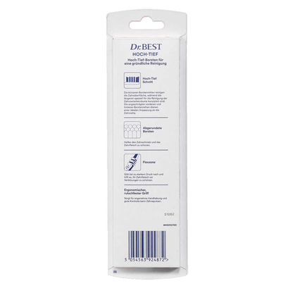 Artikelbild 6 für 3 Dr.Best Hoch-Tief Zahnbürsten, Artikelnummer 570067
