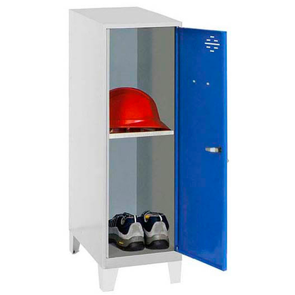 Artikelbild für Simonrack Spind SIMONLOCKER DISM blau, grau 8425437120695, 1 Schließfach 30,0 x 50,0 x 101,5 cm, Artikelnummer 356339