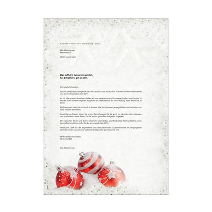 Artikelbild 5 für SIGEL Weihnachtsbriefpapier Winter Flair Motiv DIN A4 90 g/qm 100 Blatt, Artikelnummer 385474