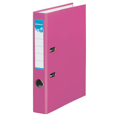 Artikelbild für DONAU Klassik Ordner pink Karton 5,0 cm DIN A4, Artikelnummer 345884