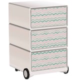 Artikelbild 1 für PAPERFLOW easyBox Colour Rollcontainer weiß, bunt 4 Auszüge 39,0 x 43,6 x 64,2 cm, Artikelnummer 215618