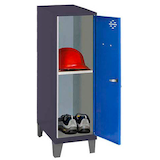 Artikelbild 1 für Simonrack Spind SIMONLOCKER DISM anthrazit, blau 8425437120756, 1 Schließfach 30,0 x 50,0 x 101,5 cm, Artikelnummer 355907
