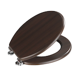 Artikelbild 1 für WENKO WC-Sitz mit Absenkautomatik Wenge braun, Artikelnummer 815641