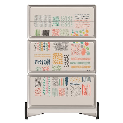 Artikelbild 3 für PAPERFLOW easyBox Colour Rollcontainer weiß, bunt 4 Auszüge 39,0 x 43,6 x 64,2 cm, Artikelnummer 215127