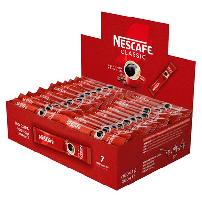 Artikelbild 12 für NESCAFÉ Kaffeesticks Instantkaffee, kräftig, 100x 2,0 g, Artikelnummer 690477