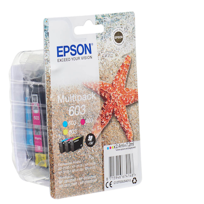 Artikelbild 2 für EPSON 603/T03U54 cyan, magenta, gelb Druckerpatronen, 3er-Set, Artikelnummer 893185