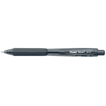 Artikelbild für Pentel Kugelschreiber BK440 schwarz/transparent, Schreibfarbe: schwarz, 1 St., Artikelnummer 385005