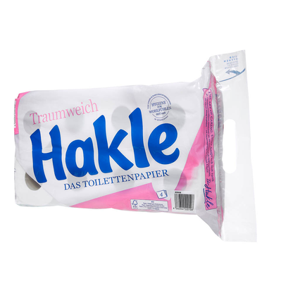 Artikelbild 4 für Hakle Toilettenpapier Traumweich 4-lagig, 8 Rollen, Artikelnummer 329540