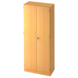 Artikelbild 1 für HAMMERBACHER Aktenschrank 6100, V6100/6/6/SG buche 4 Fachböden 80,0 x 42,0 x 200,4 cm, Artikelnummer 862262