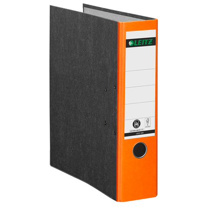 Artikelbild 3 für AKTION: 10 LEITZ 1080 Ordner orange marmoriert Karton 8,0 cm DIN A4, Artikelnummer 653786