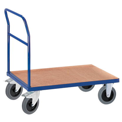 Artikelbild 1 für Rollcart Transportwagen 02-5998 blau 132,0 x 80,0 x 99,0 cm bis 600,0 kg, Artikelnummer 105325