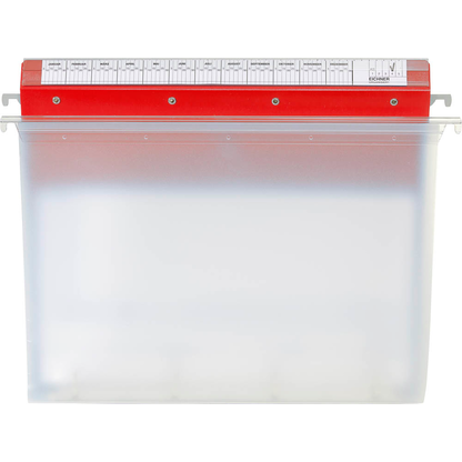 Artikelbild 4 für BOI Patienten-Dokumentations-Hängemappe 2-Ringe Click 2 Stationär rot Boden: 2,5 cm, Artikelnummer 666822