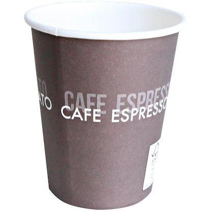 Artikelbild für 50 HYGOSTAR Einweg-Kaffeebecher 0,2 l, Artikelnummer 870424