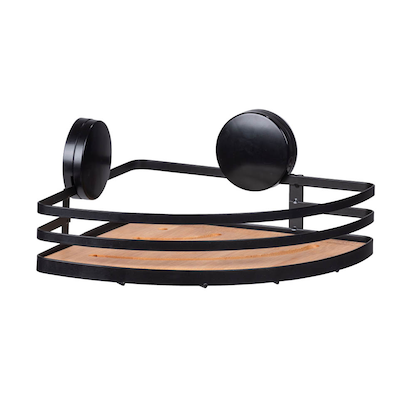 Artikelbild 2 für WENKO Alba Duschkorb Stahl, Bambus, Artikelnummer 803761