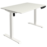 Artikelbild 1 für Kerkmann Move 1 elektrisch höhenverstellbarer Schreibtisch weiß rechteckig, T-Fuß-Gestell weiß 120,0 x 80,0 cm, Artikelnummer 852261