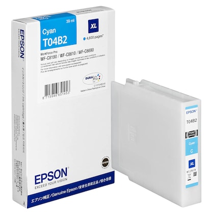 Artikelbild 7 für EPSON T04B2XL cyan Druckerpatrone, Artikelnummer 614127