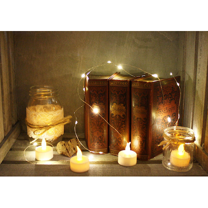 Artikelbild 5 für 2 Idena LED-Teelichter weiß, Artikelnummer 105139