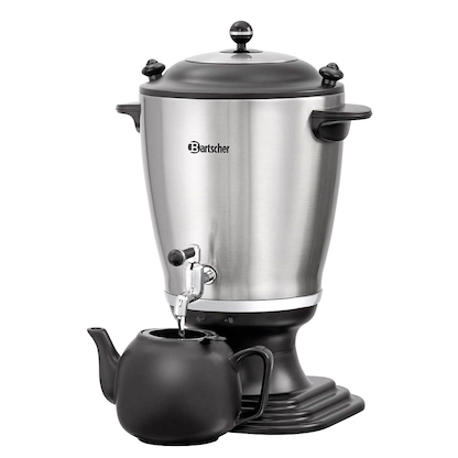 Artikelbild 2 für Bartscher Heißwasserspender Samowar silber 3,2 l 2000 W, Artikelnummer 425732