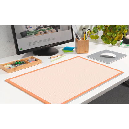 Artikelbild 6 für SIGEL Schreibtischunterlage Graph weiß/orange Papier 59,5 x 41,0 cm, 30 Blatt, Artikelnummer 640027