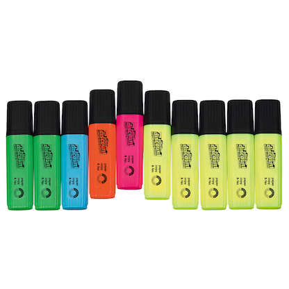 Artikelbild 4 für office discount Textmarker farbsortiert, 10 St., Artikelnummer 128124