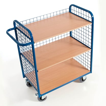 Artikelbild 4 für Rollcart Etagenwagen 08-7352 blau 118,0 x 50,0 x 107,0 cm, Artikelnummer 105580