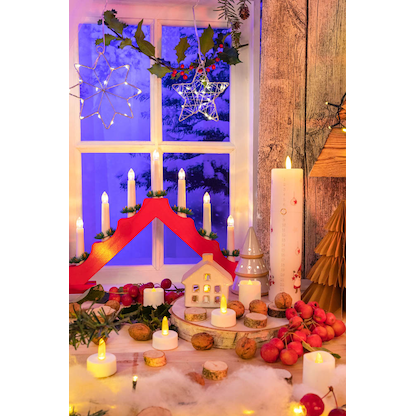 Artikelbild 6 für 2 Idena LED-Teelichter weiß, Artikelnummer 105139