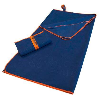 Artikelbild für Dyckhoff Mikrofaser Handtuch mit Reißverschluss marine 80,0 x 180,0 cm, Artikelnummer 251409