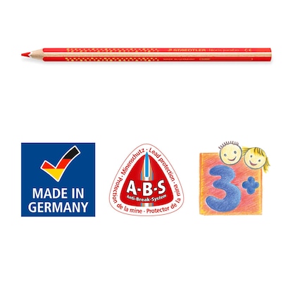 Artikelbild 5 für STAEDTLER Noris Club® jumbo Buntstifte farbsortiert, 112 St., Artikelnummer 463996