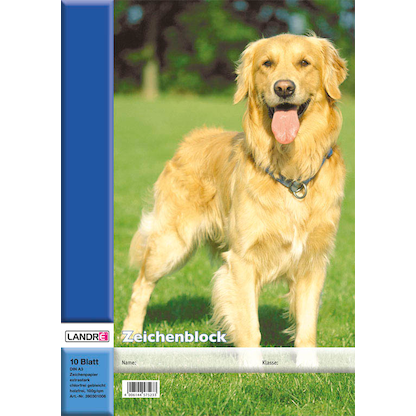 Artikelbild 5 für LANDRÉ® Zeichenblock DIN A3, Artikelnummer 486302