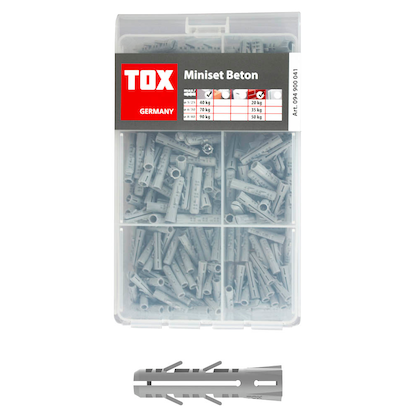 Artikelbild 24 für TOX Miniset Barracuda 094900041 Spreizdübel-Sortiment, 245-teilig, Artikelnummer 559918