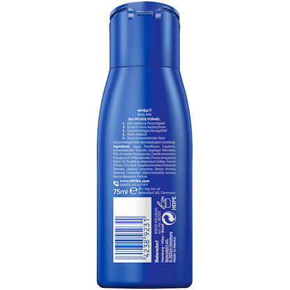 Artikelbild 2 für NIVEA Reichhaltige Body Milk Bodylotion 75,0 ml, Artikelnummer 579579