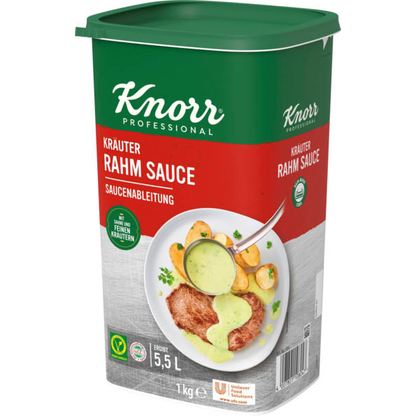 Artikelbild für Knorr® Kräuter-Rahmsauce 1,0 kg, Artikelnummer 610077