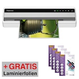 Artikelbild 1 für AKTION: Fellowes Saturn A3 Laminiergerät bis DIN A3 + GRATIS 100 Laminierfolien, DIN A4, 80 micron, glänzend, Artikelnummer 935650