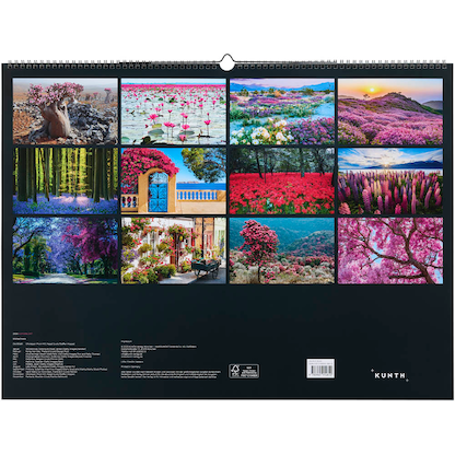 Artikelbild 14 für KUNTH Monats-Wandkalender Aufgeblüht 2026, Artikelnummer 575847
