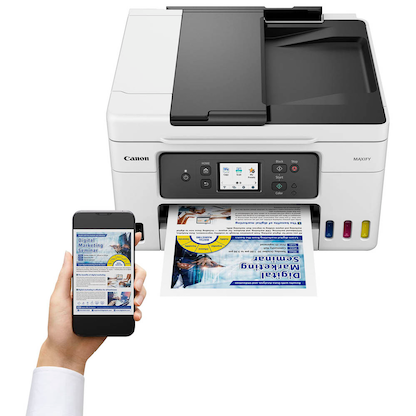 Artikelbild 10 für AKTION: Canon MAXIFY GX4050 4 in 1 Tintenstrahl-Multifunktionsdrucker grau mit 30 Euro CashBack, Artikelnummer 848467