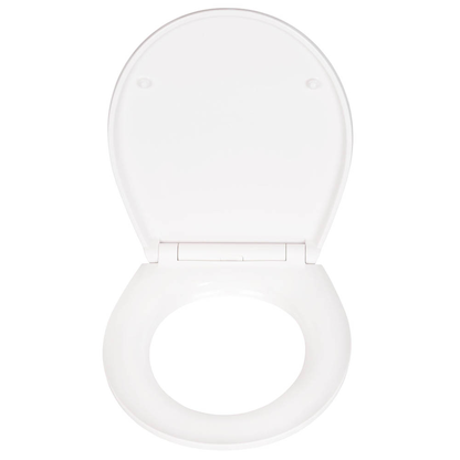 Artikelbild 3 für WENKO WC-Sitz mit Absenkautomatik White Marble weiß, Artikelnummer 814923