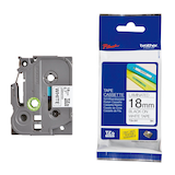 Artikelbild 1 für brother Schriftband TZe-241 TZE241, 18 mm schwarz auf weiß, Artikelnummer 653196