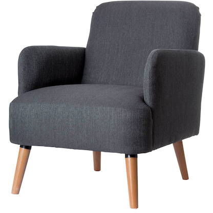 Artikelbild 5 für meet powered by PAPERFLOW Besuchersessel Brooks FTBRO.23.11 anthrazit Stoff, Artikelnummer 547289