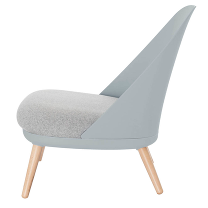 Artikelbild 3 für meet powered by PAPERFLOW Sessel COCOON grau buche Kunststoff, 1 St., Artikelnummer 139727