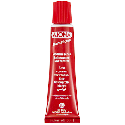 Artikelbild 2 für AJONA® Stomaticum Zahnpasta 25 ml, Artikelnummer 421187