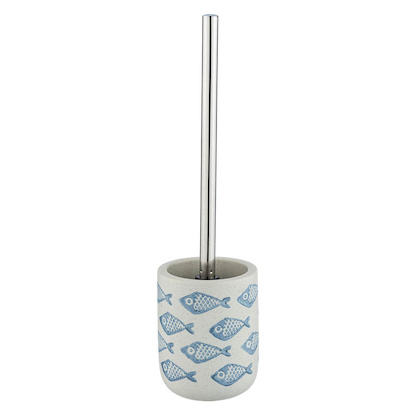 Artikelbild 17 für WENKO WC-Garnitur Aquamarin weiß, blau Stein, Artikelnummer 531394