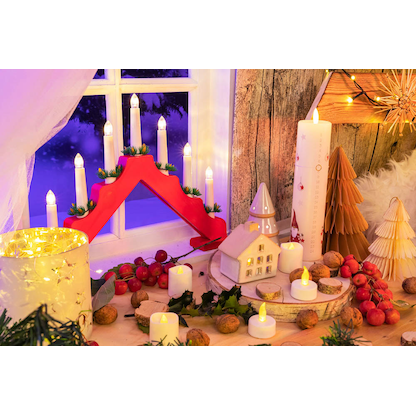 Artikelbild 9 für 2 Idena LED-Teelichter weiß, Artikelnummer 105139