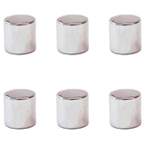 Artikelbild 1 für ALLboards Magnet silber, Metall 1,0 x 1,0 cm, 6 St., Artikelnummer 503104