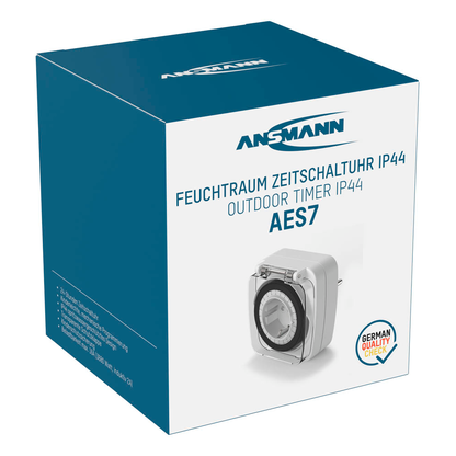Artikelbild 2 für ANSMANN AES7 Zeitschaltuhr weiß, Artikelnummer 629404
